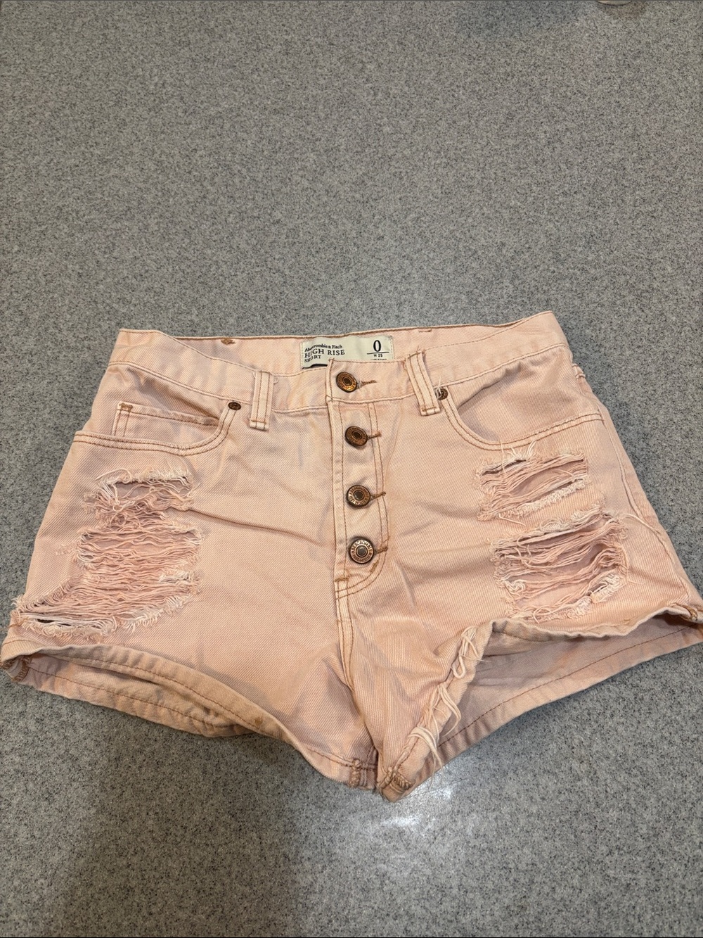 Abercrombie & Fitch Pink Shorts